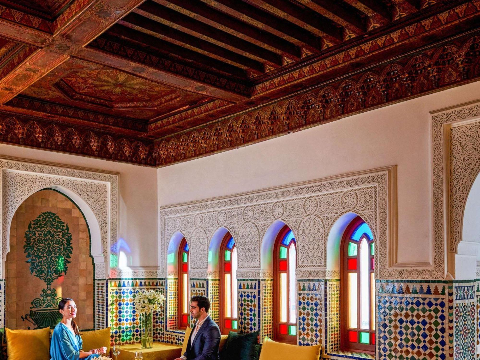 Pullman Mazagan Royal Golf & Spa Эль-Джадида Экстерьер фото The lobby of the hotel
